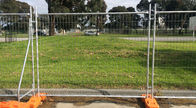 Temporary Construction Chain Link Fence Panels 2m Width 2 Folds